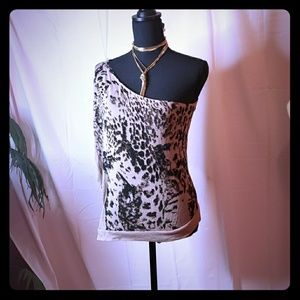 Almost Famous one sleeve shirt